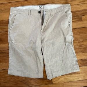 Jack & Jones Light Tan Flat Front Shorts